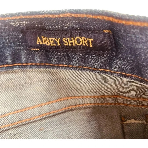 Lucky Brand Women's Medium Wash Abbey Short Denim Jean Shorts - Picture 3 of 12